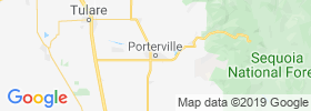 Porterville map